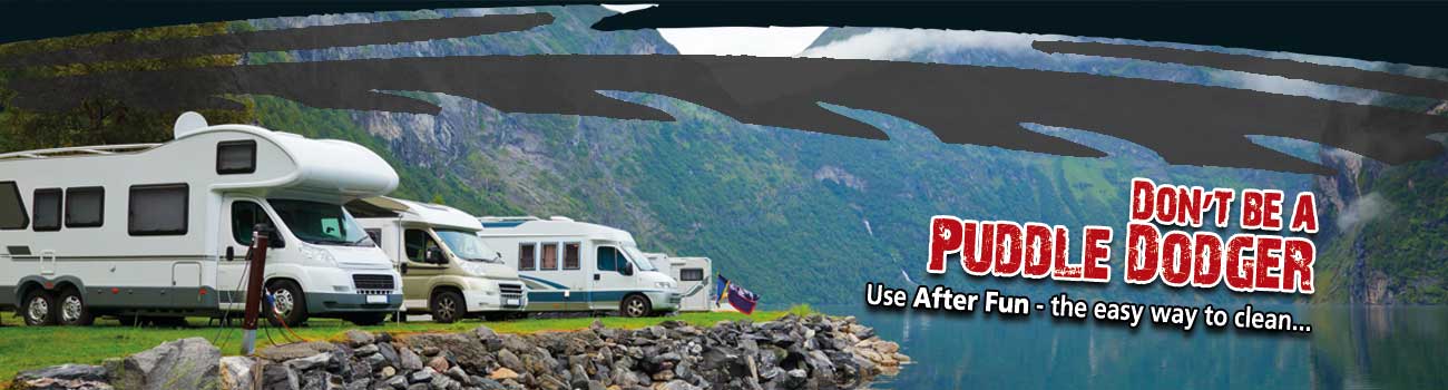 Keep your Campervan clean with After Fun, powerful cleaning solution